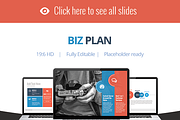 Biz Plan - Keynote Template, a Presentation Template by Slidehack (Thumbnail 1 of 5)