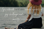 Monting Serif Script Modern Font Duo, a Script Font by Letter Fresh (Thumbnail 8 of 12)