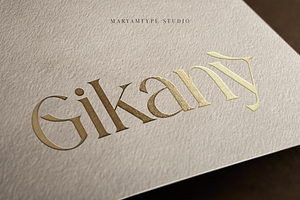 Gikany Modern Serif