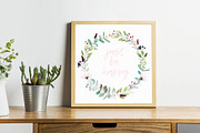 Watercolor peony and eucalyptus, a Decorative Illustration by marie dricot (Thumbnail 10 of 11)