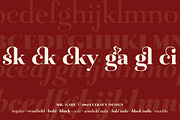 Mr Gabe Semibold Italic, a Serif Font by Leksen Design (Thumbnail 2 of 7)