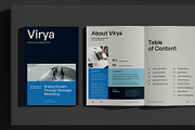 VIRYA | Marketing Agency Brochure, a Brochure Template by Neermana (Thumbnail 8 of 10)
