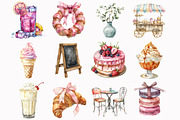 French Bakery Clipart, an Illustration by Design Market (Thumbnail 2 of 5)