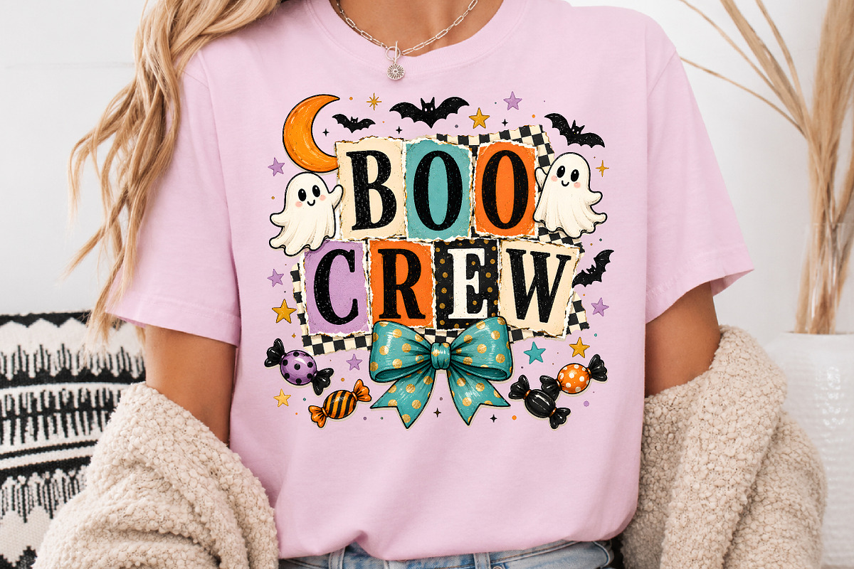 Boo Crew Halloween Sublimation, a Seasonal Illustration by Rose Art (Photo 3 of 4)