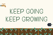 Garden A Handwriting Font, a Handwritten Font by Kanink Studio (Thumbnail 4 of 8)