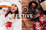 FESTIVE CHRISTMAS LIGHTROOM PRESETS, an Action Add-On by KIIN Lightroom Presets (Thumbnail 5 of 10)