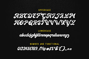 Donatello - new groovy script, a Script Font by madeDeduk (Thumbnail 10 of 16)