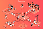 Isometric 3D Vector Illustrations, a Templates & Theme by alexdndz (Thumbnail 28 of 32)