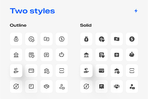 Systmo - UI Financial Icon Set