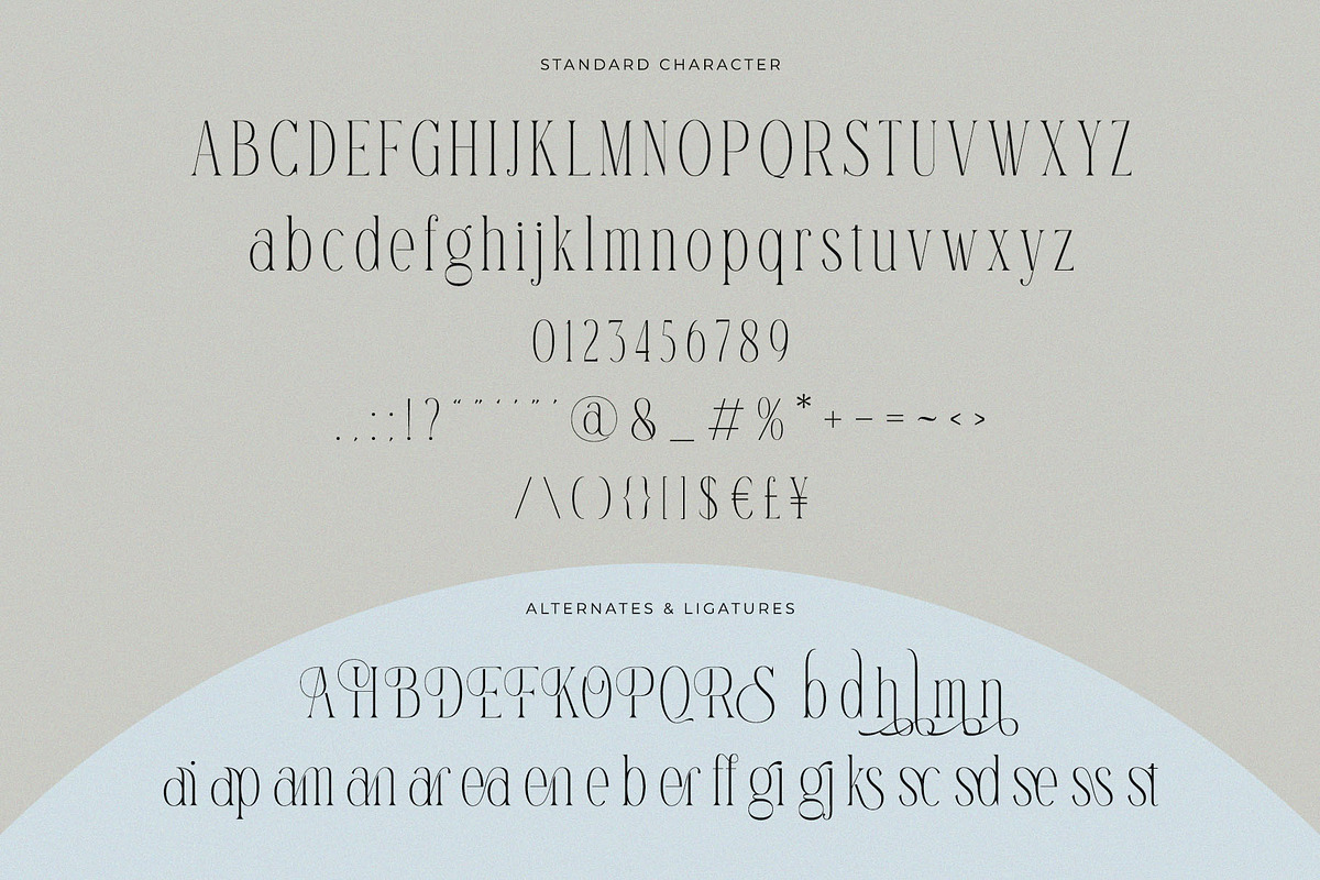 Ramashinta // Stylish Modern Serif, a Serif Font by BrandSemut (Photo 8 of 9)
