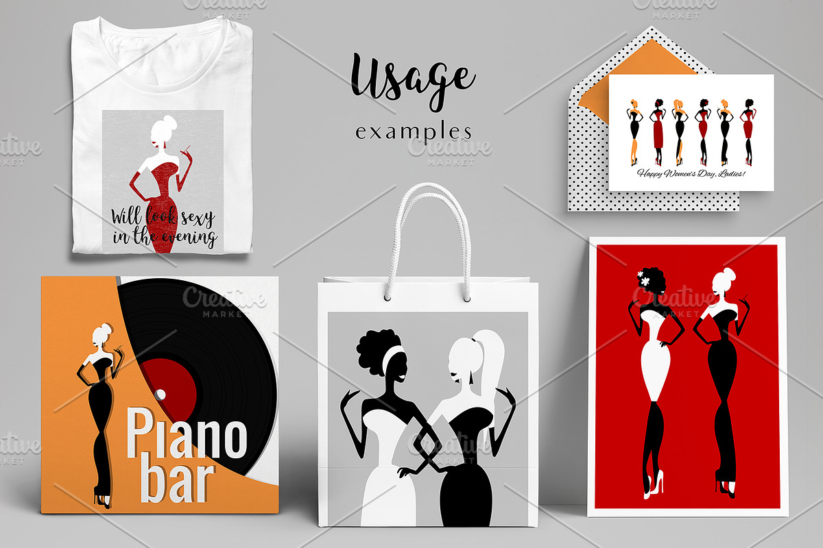 Piano Bar Ladies, an Illustration by NKTN graphics (Photo 2 of 4)