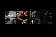 Instagram Templates Boxing Fitness, a Templates & Theme by KOLLABO Creatives (Thumbnail 3 of 3)