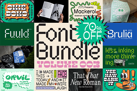 Hand Picked Font Bundle 3