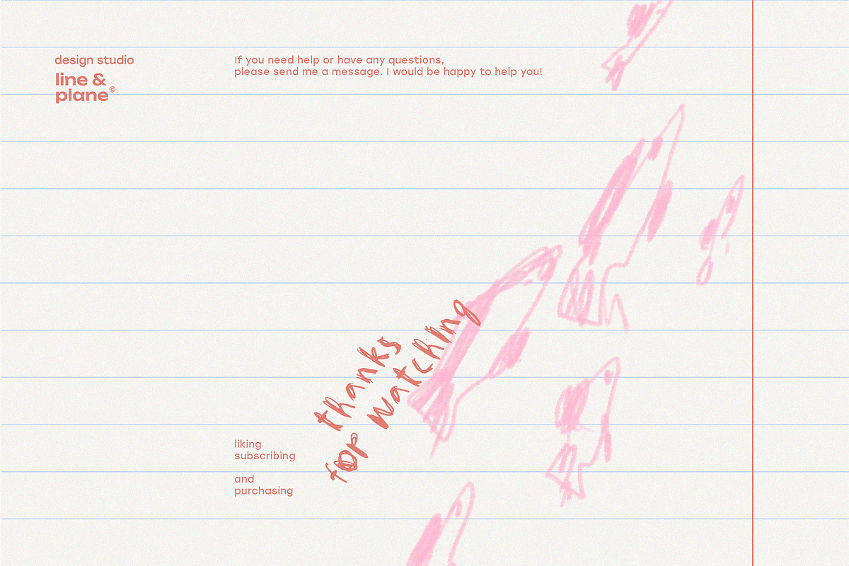 Denny Dra Font - Regular Handwriting, a Handwritten Font by line & plane (Photo 12 of 12)