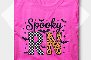 Retro Halloween Nurse T Shirt Design, a Seasonal Illustration by Unique Design Team (Thumbnail 5 of 7)