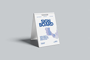 A-Frame Sign Board Mockup Set, an Advertising Mockup by Gatamotion (Thumbnail 2 of 5)