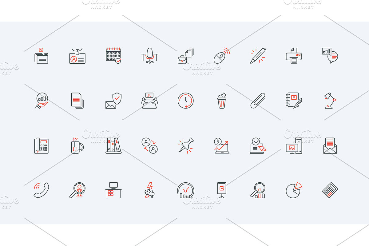 Office worker work at workplace, a Technology Illustration by Lemberg Vector