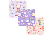 Teddy Bear Baby Digital Paper, a Pattern Graphic by CitraGraphics (Thumbnail 4 of 4)