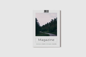 A5 Minimal Magazine Template II