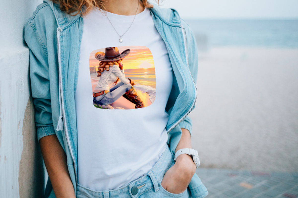 Custom art, Cowgirl bundle, a Social Media Template by Boho Pixel Dust (Photo 8 of 10)
