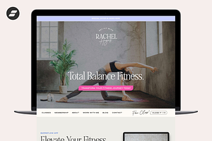 Fitness Studio Website Template