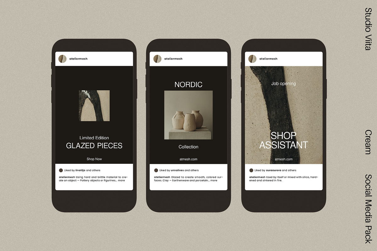 Social Media Pack | Mesh, a Social Media Template by Studio Viita (Photo 5 of 11)