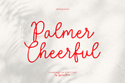 Palmer Cheerful | Script Font, a Handwritten Font by Typoraith Co (Thumbnail 1 of 10)