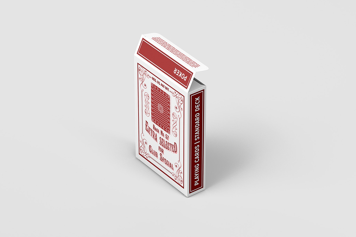 Playing Cards Mockup v.8 - 8 views, an Advertising Mockup by Illusiongraphic (Photo 2 of 22)