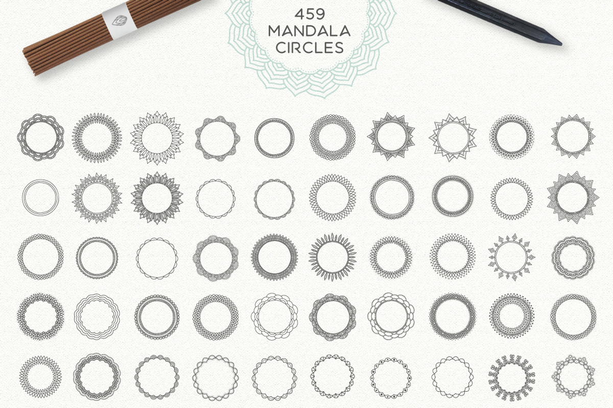 Mandala Collection [630 Elements], an Object Graphic by Julia Dreams (Photo 5 of 10)