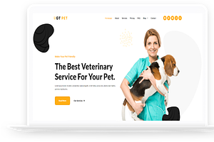 GT Pet - Pet Service WordPress Theme