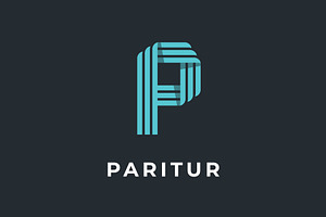 P Letter Logo template