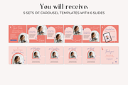 Instagram Carousel Post Bold Canva, a Social Media Template by HerstedHertz (Thumbnail 4 of 10)