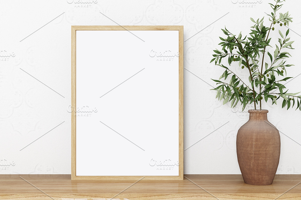 Frame Boho Mockup Bundle - 145, a Print Template by Mockup Shop (Photo 4 of 5)