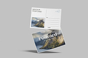 Minimalist A6 Postcard Mockup, a Card Template by lamorastudio (Thumbnail 7 of 11)
