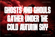 Slasher - Heavy Sans Display Font, a Sans Serif Font by Pian45 Studio (Thumbnail 3 of 8)