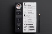 Clean CV / Resume PSD Template, a Resume Template by ARP Creation (Thumbnail 2 of 11)