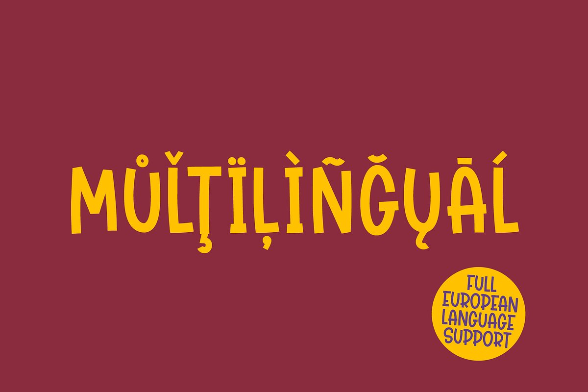 Hurdy Gurdy - a fun comic font!!!!, a Font by Little Type Factory (Photo 9 of 11)