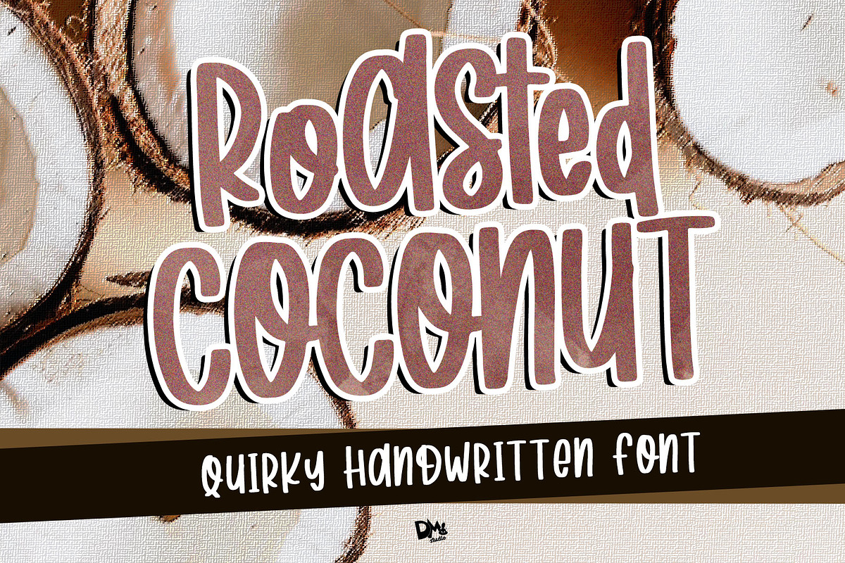 Roasted Coconut - Handwritten Font
