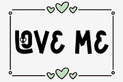 Thick Love, a Script Font by FreshTypeINK (Thumbnail 3 of 8)