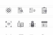25 LegalTech & Compliance Icons., a Solid Icon by IconBunny (Thumbnail 2 of 2)
