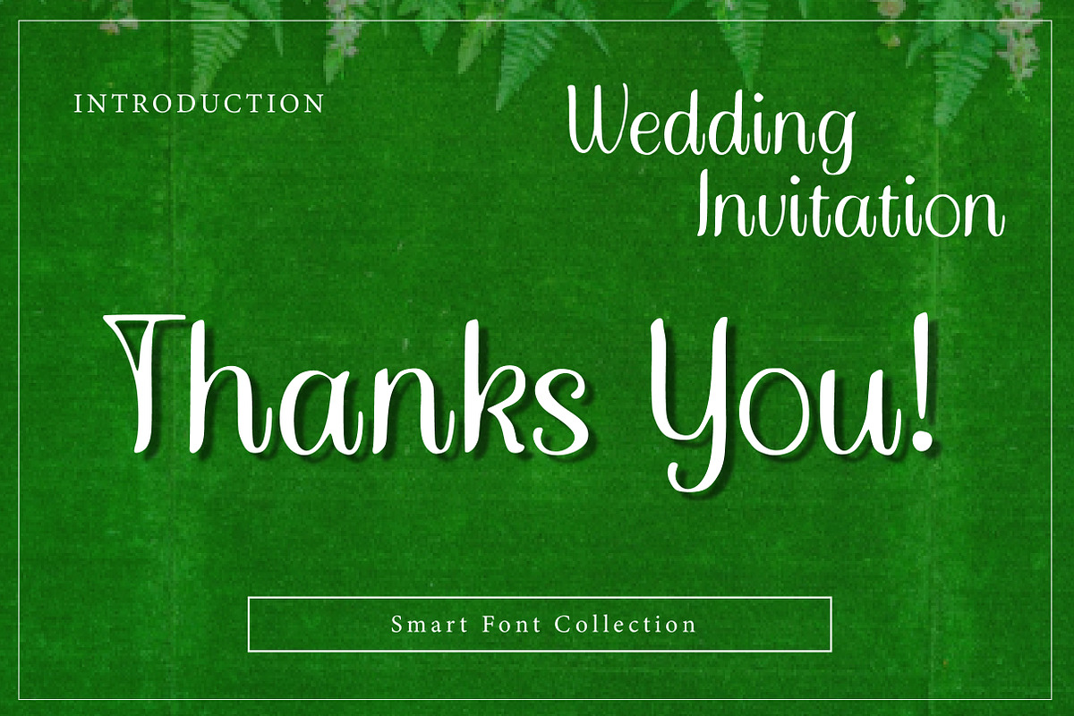 Wedding Invitation, a Sans Serif Font by Wow Magic (Photo 3 of 3)