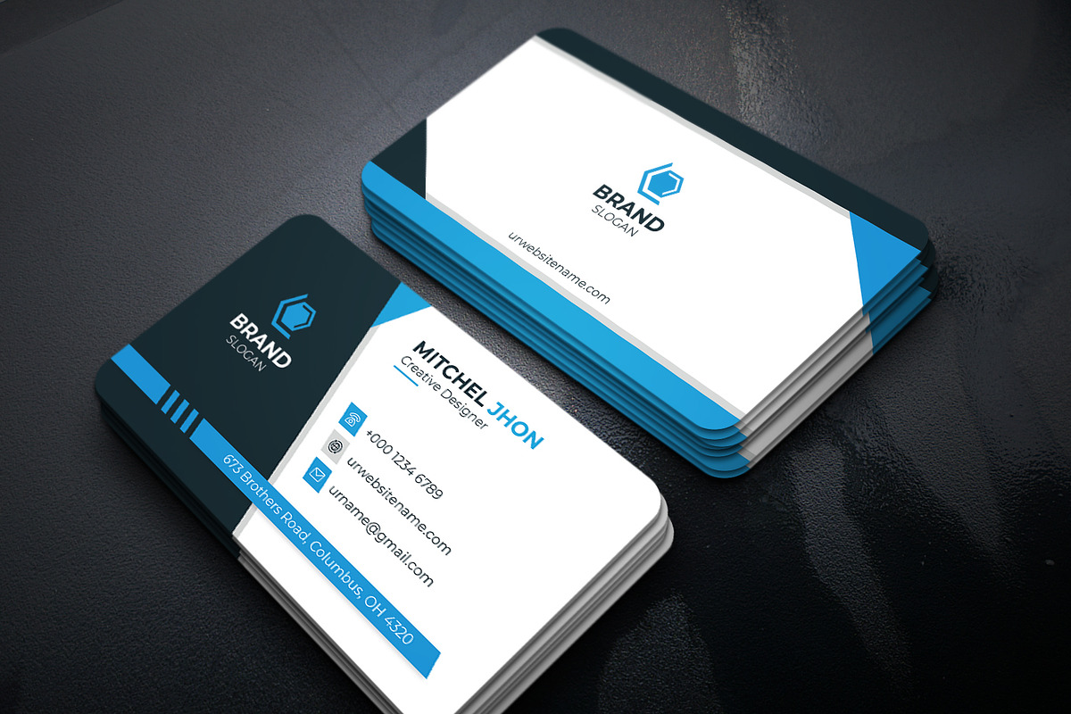 Business Card, a Business Card Template by GFXCity (Photo 3 of 4)