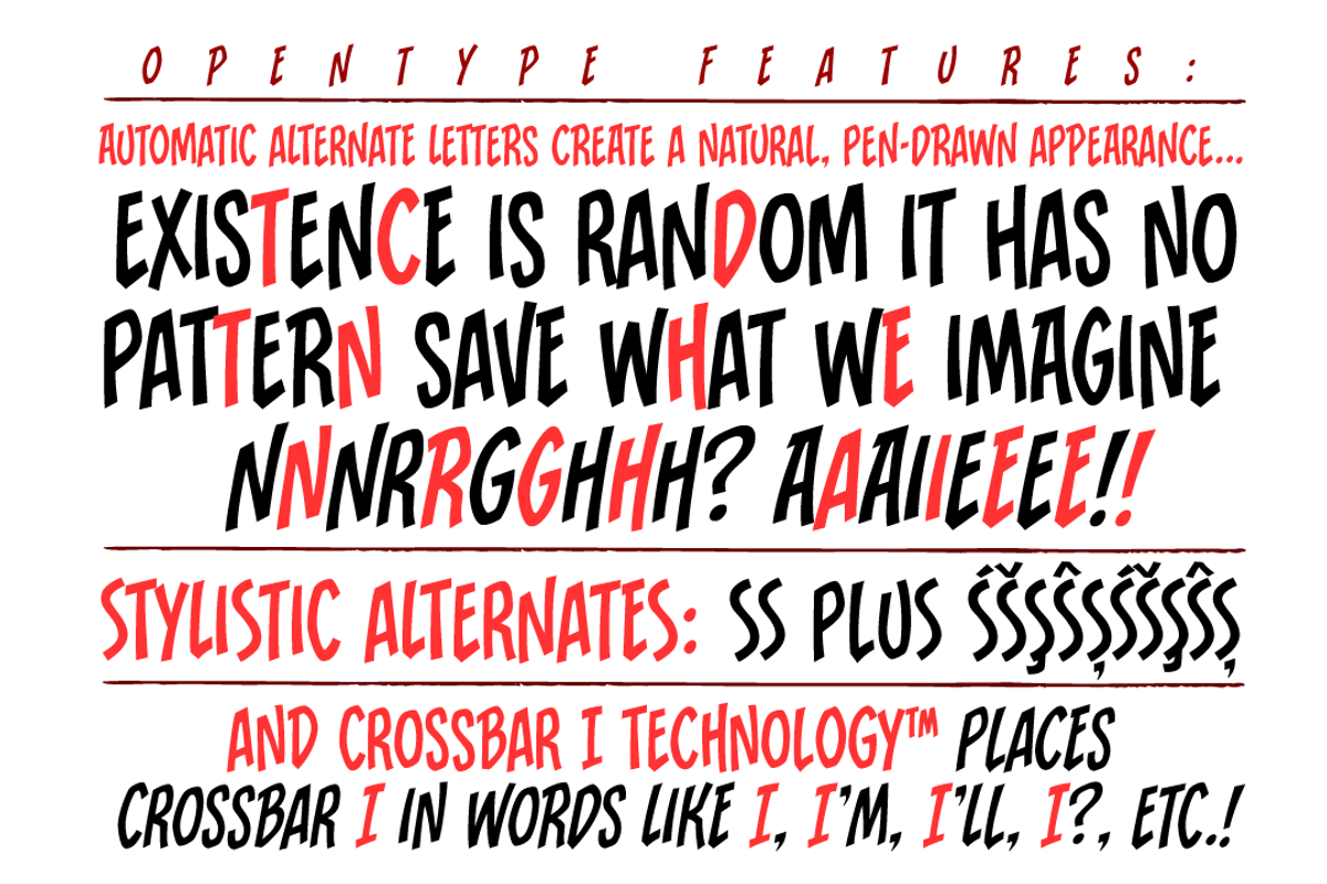 Comicraft - lively sound effect font, a Handwritten Font by Comicraft Fonts (Photo 4 of 5)