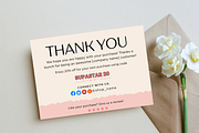 Thank you card for small business, a Card Template by Elegant_Studio44 (Thumbnail 5 of 10)