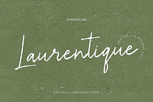 Laurentique Luxury Signature font