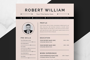 Graphic Designer Resume Portfolio, a Resume Template by ResumeInventor
