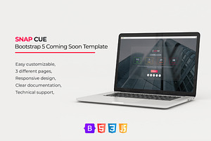 Bootstrap Coming Soon Template, a Templates & Theme by Berat Celik