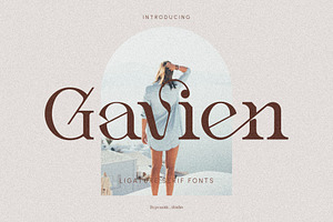 Gavien _ Ligature Serif Font