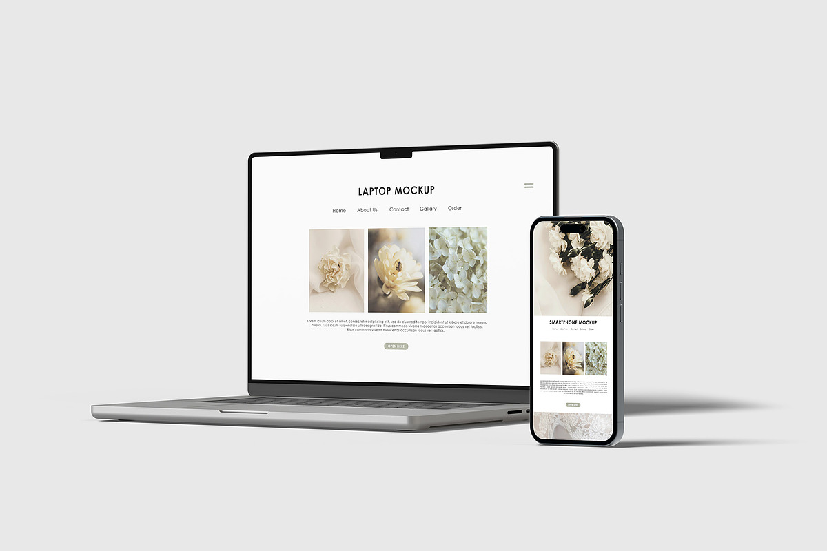 Multi Device Responsive Mockup, an iPad Mockup by Graphicbars (Photo 11 of 23)
