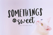 Somethings sweet, a Script Font by Artstudio (Thumbnail 1 of 8)